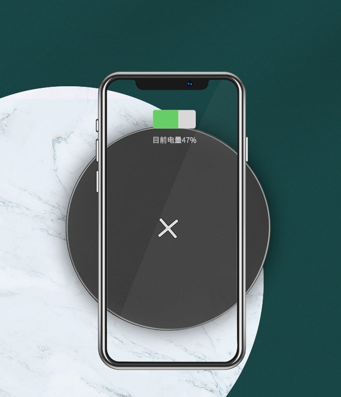 The New Ultra-Thin Round Wireless Charger 15W Fast Charge The New Ultra-Thin Round Wireless Charger 15W Fast Charge